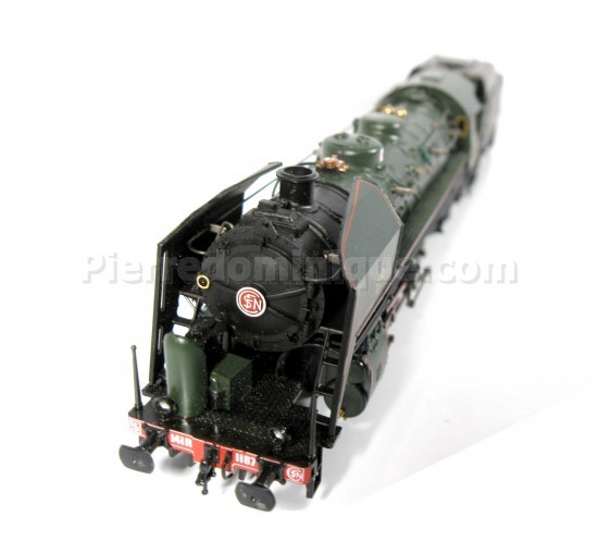 *SOLDES* - LOCOMOTIVE VAPEUR 141 R 1187 SNCF - SANS CERTIFICAT ET SANS POSTER (CLUB JOUEF )