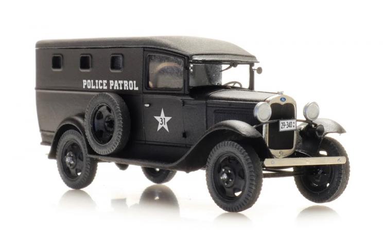 FORD AA FOURGON PATROUILLE DE POLICE