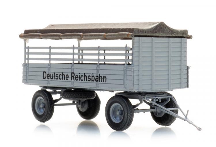 REMORQUE A BACHE DEUTSCHE REICHSBAHN