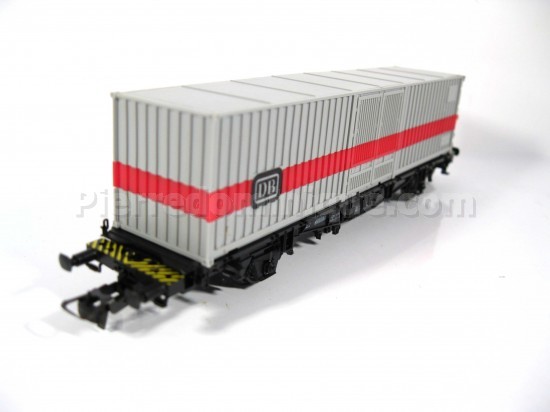 WAGON PLAT PORTE PORTE CONTENEURS 40FT DB