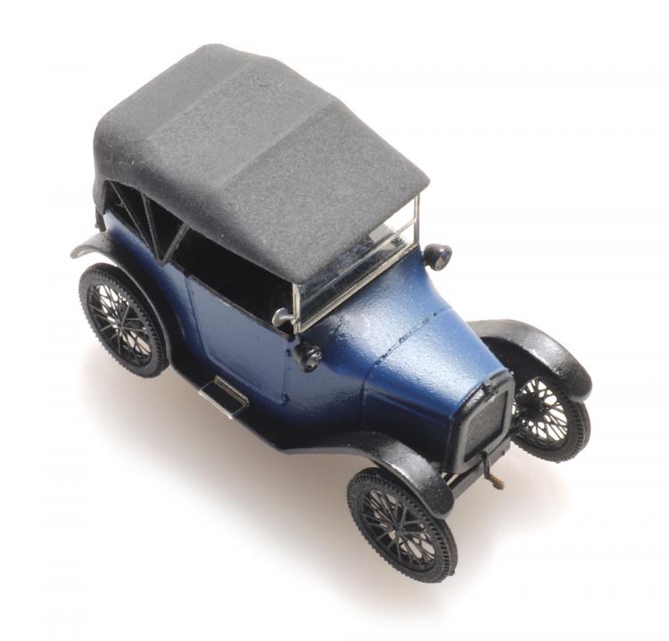 AUSTIN 7 BLEU FONCE BACHE NOIRE