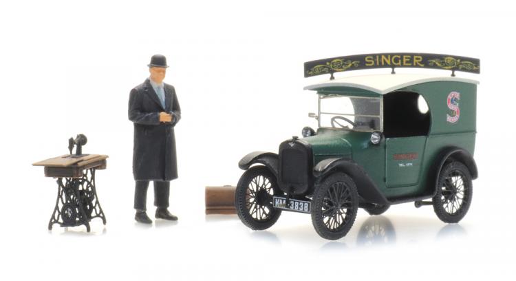 AUSTIN 7 VAN SINGER AVEC VENDEUR