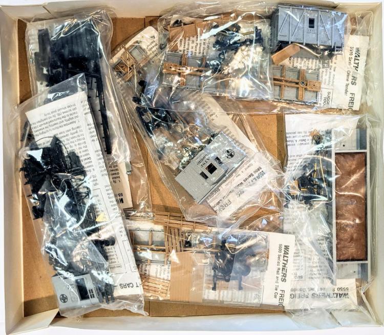 WORK TRAIN - DEUX SET - RAME COMPLETE - SANTA FE