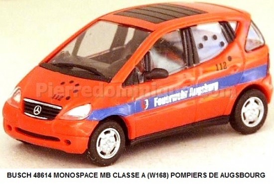 MONOSPACE MB CLASSE A (W168) POMPIERS DE AUGSBOURG
