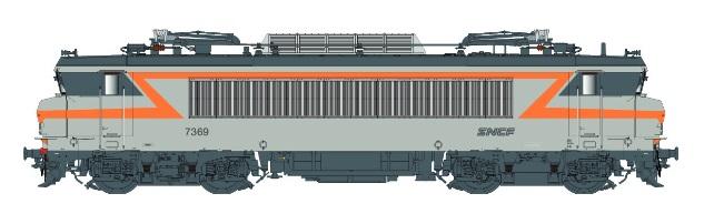 Locomotive électrique SNCF BB 7369 LS-MODELS-11204S - UTM Modélisme