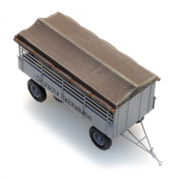 REMORQUE A BACHE DEUTSCHE REICHSBAHN