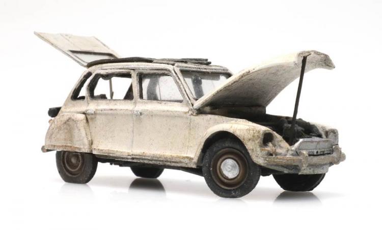 CITROEN DYANE BLANC PATINE CLAIR