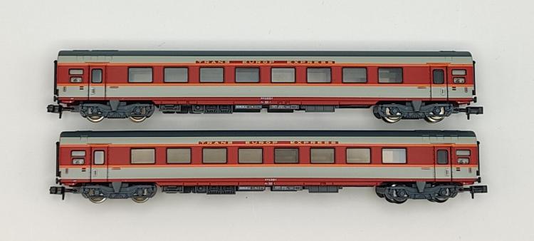 COFFRET DE 2 VOITURES GRAND-CONFORT CAPITOLE SNCF