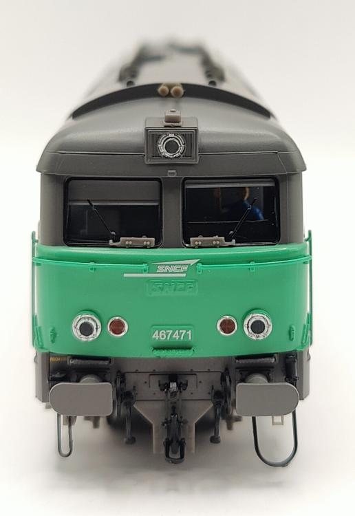LOCOMOTIVE DIESEL BB 467460 FRET SNCF