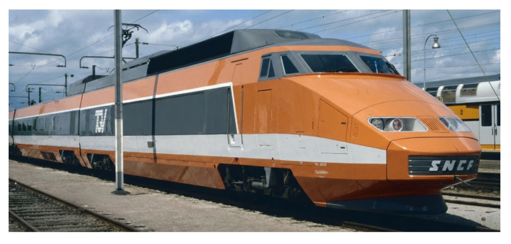 KATO TGV COMO - Coffret 4 éléments TGV Sud Est en N