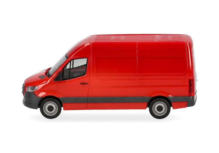 CAMIONNETTE MERCEDES BENZ SPRINTER TOIT SURÉLEVÉ ROUGE