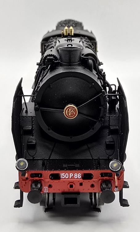 LOCOMOTIVE A VAPEUR 1-150 P 86 TENDER 34 P 404 – SNCF – CHAUMONT - ANALOGIQUE