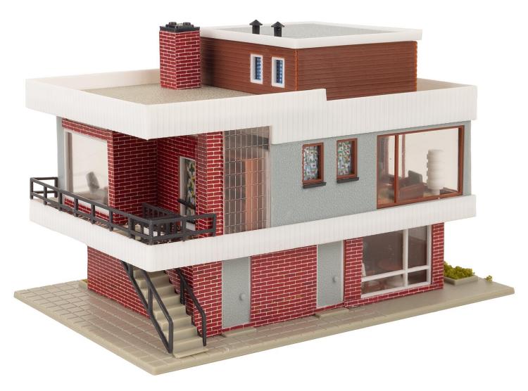 B-257 MAISON MODERNE A TOIT PLAT