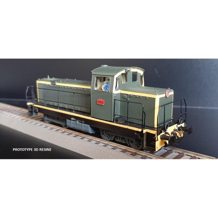 LOCOMOTIVE DIESEL BB 71018 PEDALO DEPOT:TOURS SAINT PIERRE SNCF - (A RESERVER)