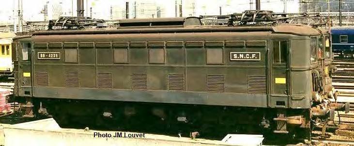 LOCOMOTIVE ELECTRIQUE BB 4200 MANOEUVRE SNCF
