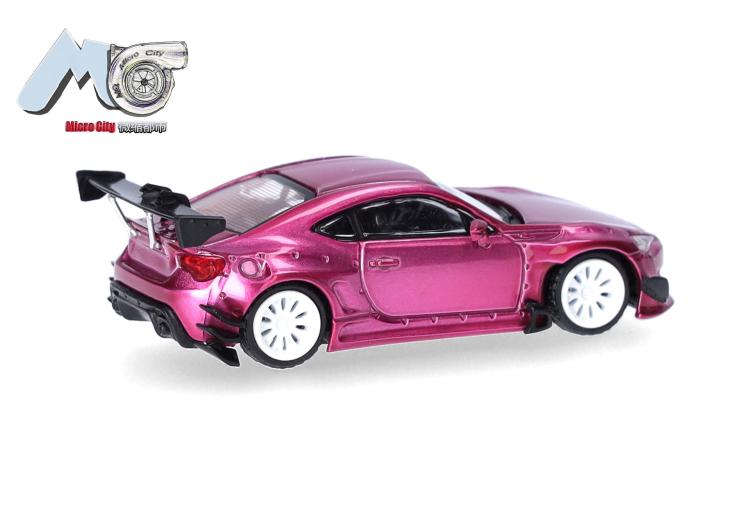COUPE TOYOTA GT86 ROSE METALLISE ROCKET BUNNY PANDEM
