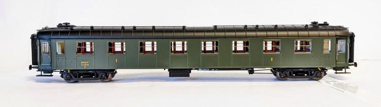 VOITURE VOYAGEURS OCEM N°5555 2°CL EX PLM SUD EST MARQUAGE 1938 SNCF – MODELS WORLD