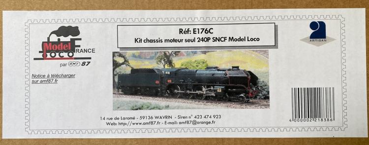 KIT CHASSIS SEUL 5-240P SNCF