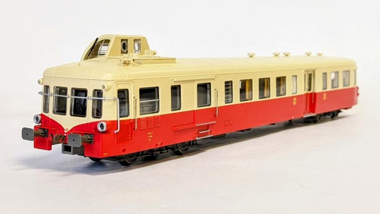 AUTORAIL PICASSO X3800 ROUGE/CREME 2°CL NICE SNCF