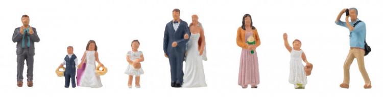 PERSONNAGES RECEPTION DE MARIAGE