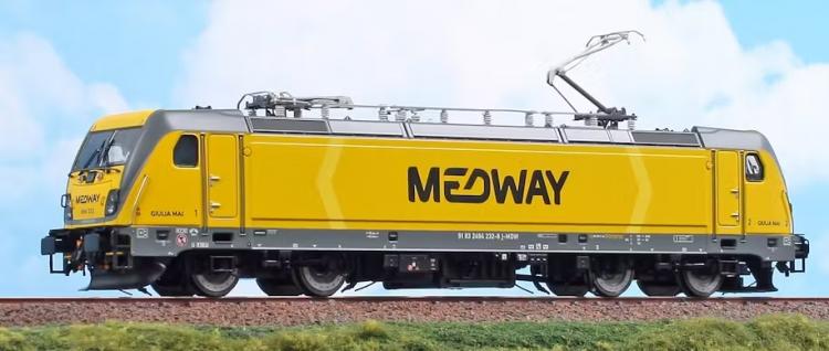 LOCOMOTIVE ÉLECTRIQUE MEDWAY TRAXX 494 232 GIULIA MAI
