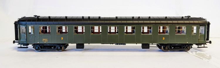 VOITURE VOYAGEURS OCEM N°30465 2°CL EX ETAT OUEST MARQUAGE 1950-56 SNCF – MODELS WORLD