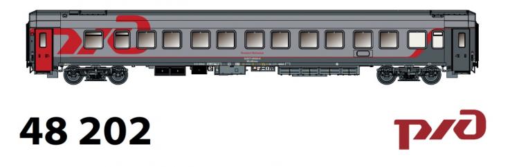 VOITURE COUCHETTES WLABMEE PARIS MOSCOU RZD