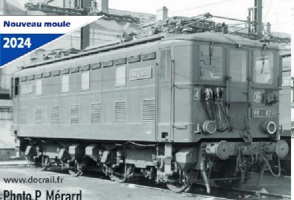 LOCOMOTIVE ELECTRIQUE BB 4700 EX MIDI SNCF - (A RESERVER)