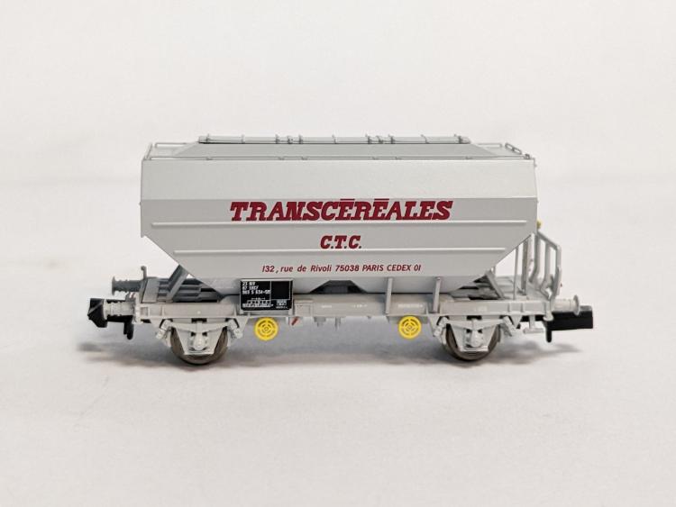 WAGON CEREALIER TRANSCEREALES CTC SNCF