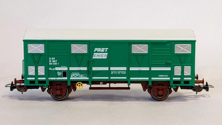 WAGON COUVERT FS 40 FRET SNCF