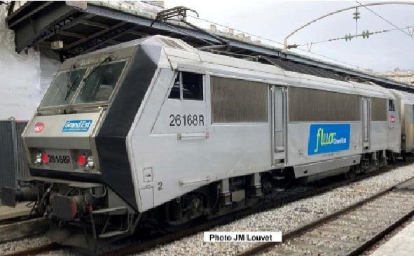 LOCOMOTIVE ELECTRIQUE BB 26000 FLUO GRAND EST SNCF - (A RESERVER)