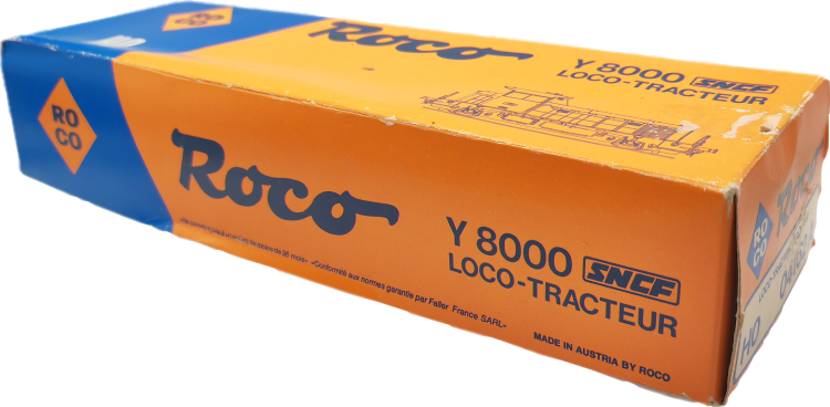 LOCOTRACTEUR DIESEL Y 8000 SNCF - BOITE DEFRAICHIE
