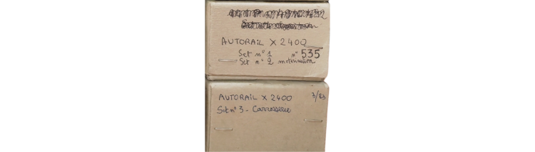 KIT A MONTER AUTORAIL X2400