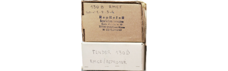 KIT A MONTER LOCOMOTIVE A VAPEUR 130 B TENDER