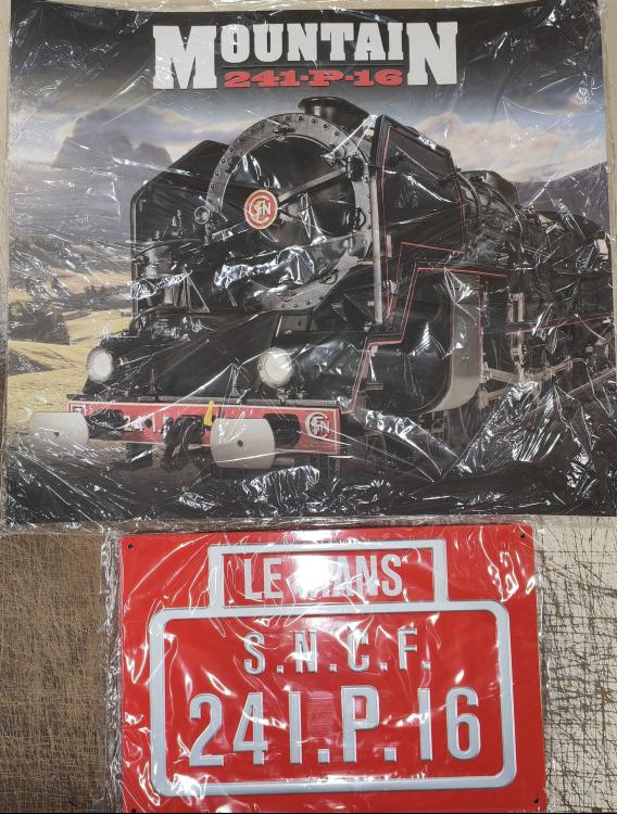 KIT A MONTER LOCOMOTIVE A VAPEUR 241 P 16