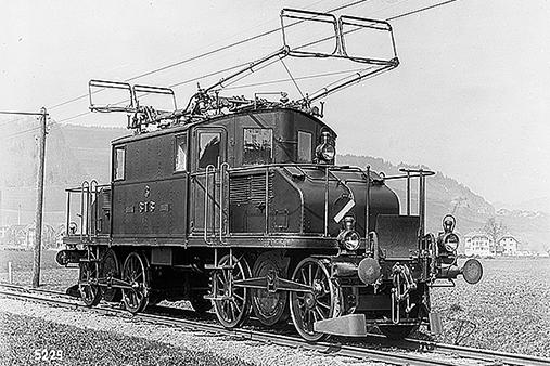 LOCOMOTIVE ELECTRIQUE TRIPHASEE BTB Fc2x2/2 (Ce 4/4) N°3 VERT
