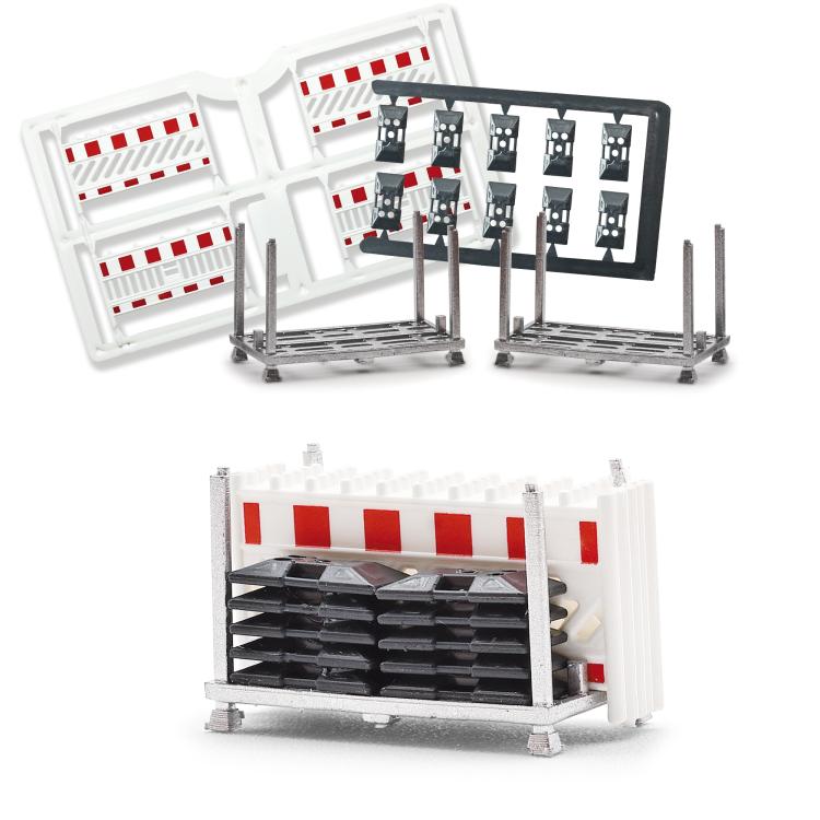 KIT RACKS DE TRANSPORT AVEC BARRIERES DE SECURITE