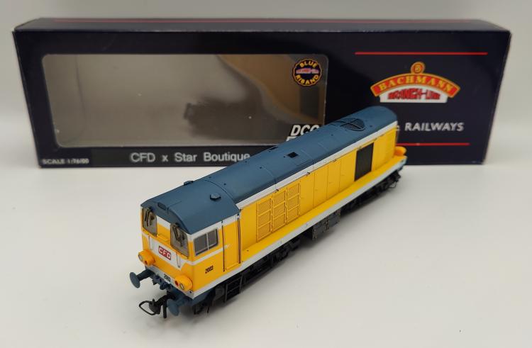 LOCOMOTIVE DIESEL CLASS 20 03 DES CHEMINS DE FER DEPARTEMENTAUX CFD - DCC READY