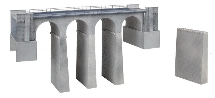 COFFRET VIADUC A 2 VOIES - DROITE