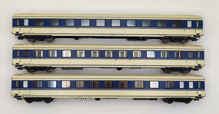 RAME COMPLETE DE 6 ELEMENTS BR4010 TRANSALPIN OBB