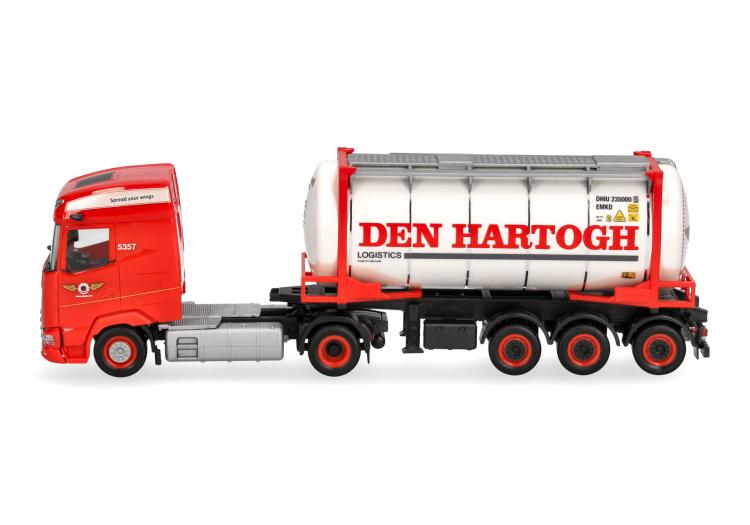 SEMI-REMORQUE DAF XG DEN HARTOGH