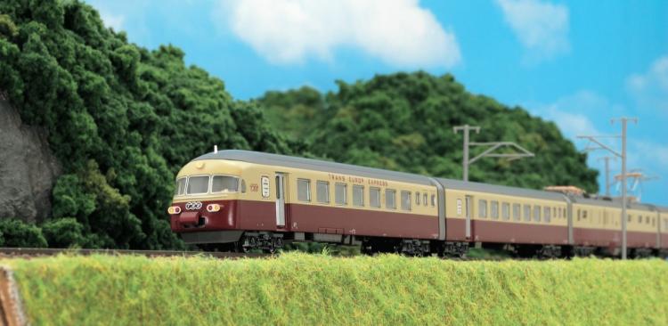 RAME COMPLETE RAE II TEE GOTTARDO SBB - 6 ELEMENTS