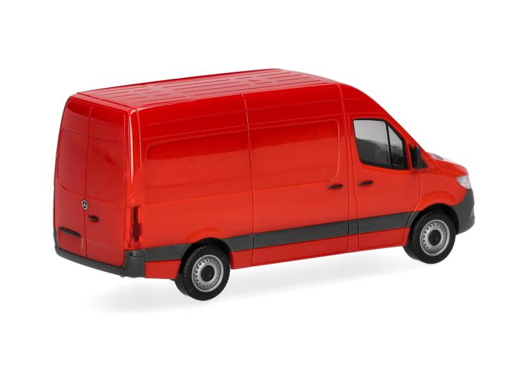 CAMIONNETTE MERCEDES BENZ SPRINTER TOIT SURÉLEVÉ ROUGE