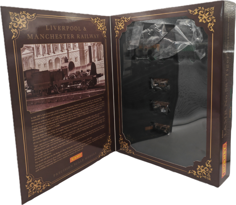 COFFRET DE 4 ELEMENTS L&MR N° 58 TIGER LIVERPOOL MANCHESTER RAILWAY