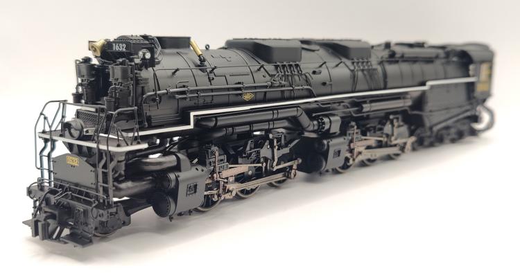 LOCOMOTIVE À VAPEUR ARTICULÉE CHESAPEAKE &amp;amp;amp; OHIO 2-6-6-6 ALLEGHENY #1632