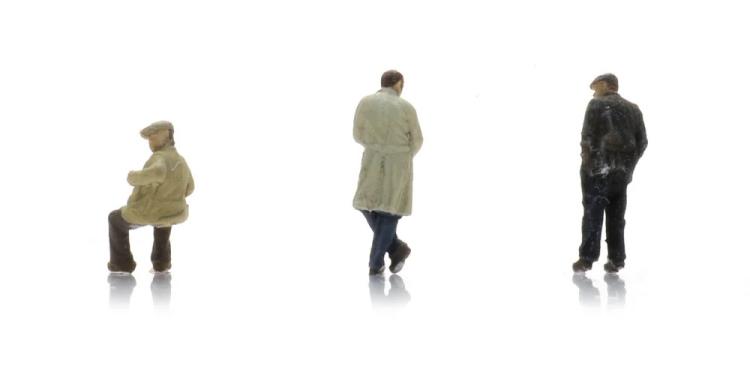 PASSANTS QUI TRAINENT (3X)