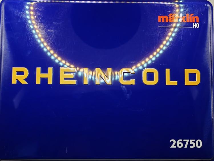 COFFRET DE TRAIN LES 75ANS DU RHEINGOLD DIGITAL SOUND