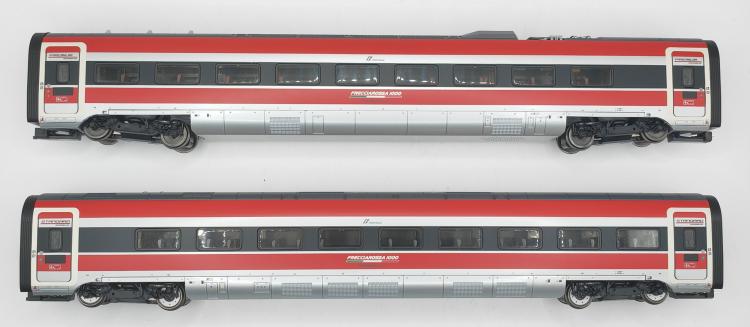 RAMECOMPLETE DE 10 ELEMENTS ETR 400 FRECCIAROSSA 1000 FS - DIGITAL SOUND