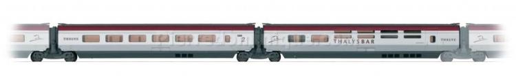 RAME DE 10 ELEMENTS TGV THALYS PBKA