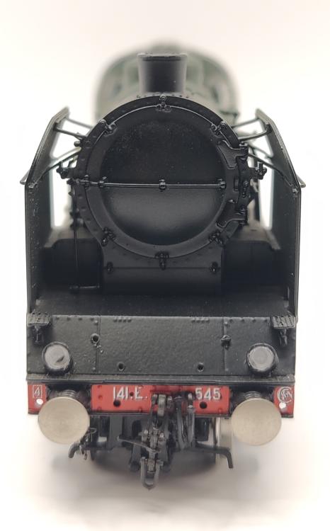 LOCOMOTIVE A VAPEUR MIKADO 141 E 545 DE LA SNCF
